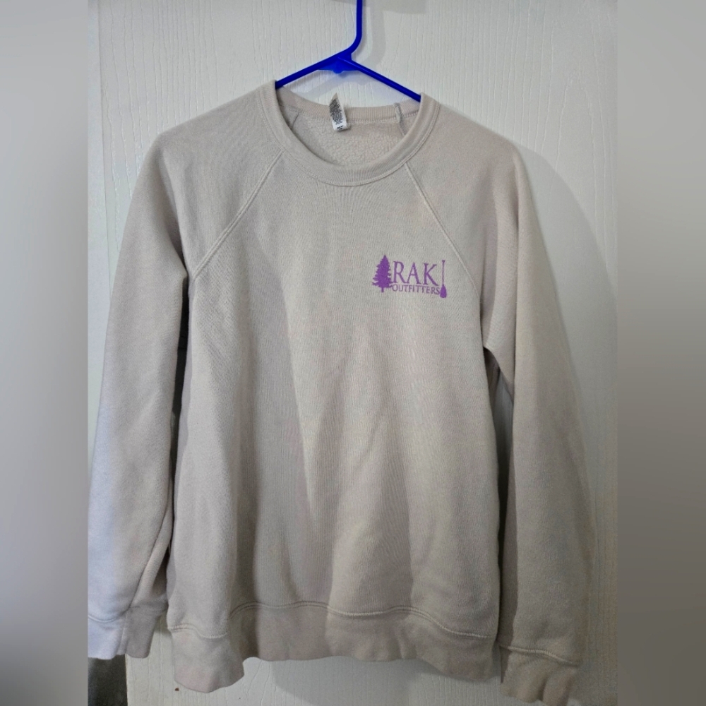 Medium RAK Outfitters Bella Canvas Cream Fleece Sweatshirt